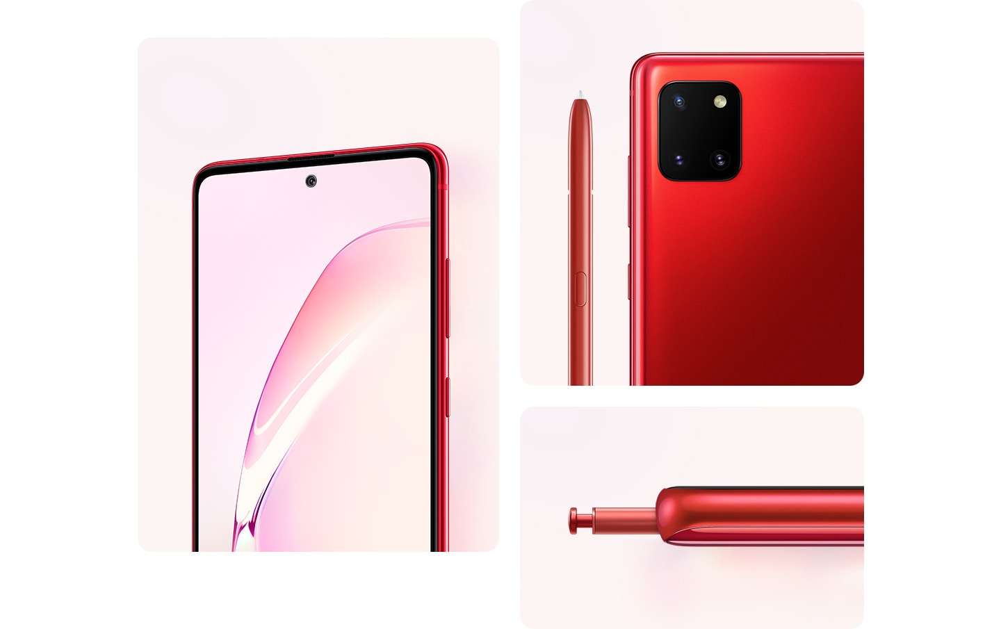 samsung galaxy note 10 lite red colour